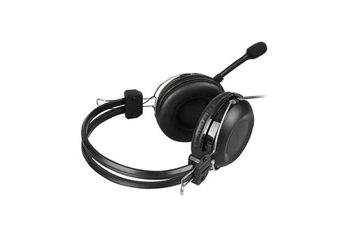 A4Tech HU-35 USB Stereo Headset – Ultra-Comfort Fit with Noise-Isolating Mic & Crystal-Clear Sound