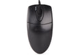 A4Tech OP-620D USB Wired Mouse – Black Edition with Smooth Tracking