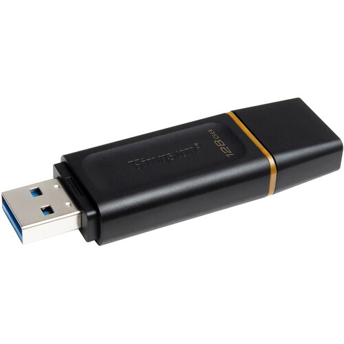 Kingston Exodia 128GB USB 3.2 Gen 1 Flash Drive – High-Speed, Cap-Protected, Portable Storage (DTX/64GB)
