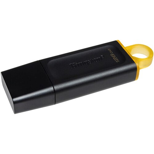 Kingston Exodia 128GB USB 3.2 Gen 1 Flash Drive – High-Speed, Cap-Protected, Portable Storage (DTX/64GB)