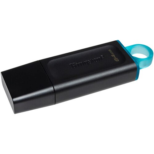 Kingston Exodia 64GB USB 3.2 Gen 1 Flash Drive – High-Speed, Cap-Protected, Portable Storage (DTX/64GB)