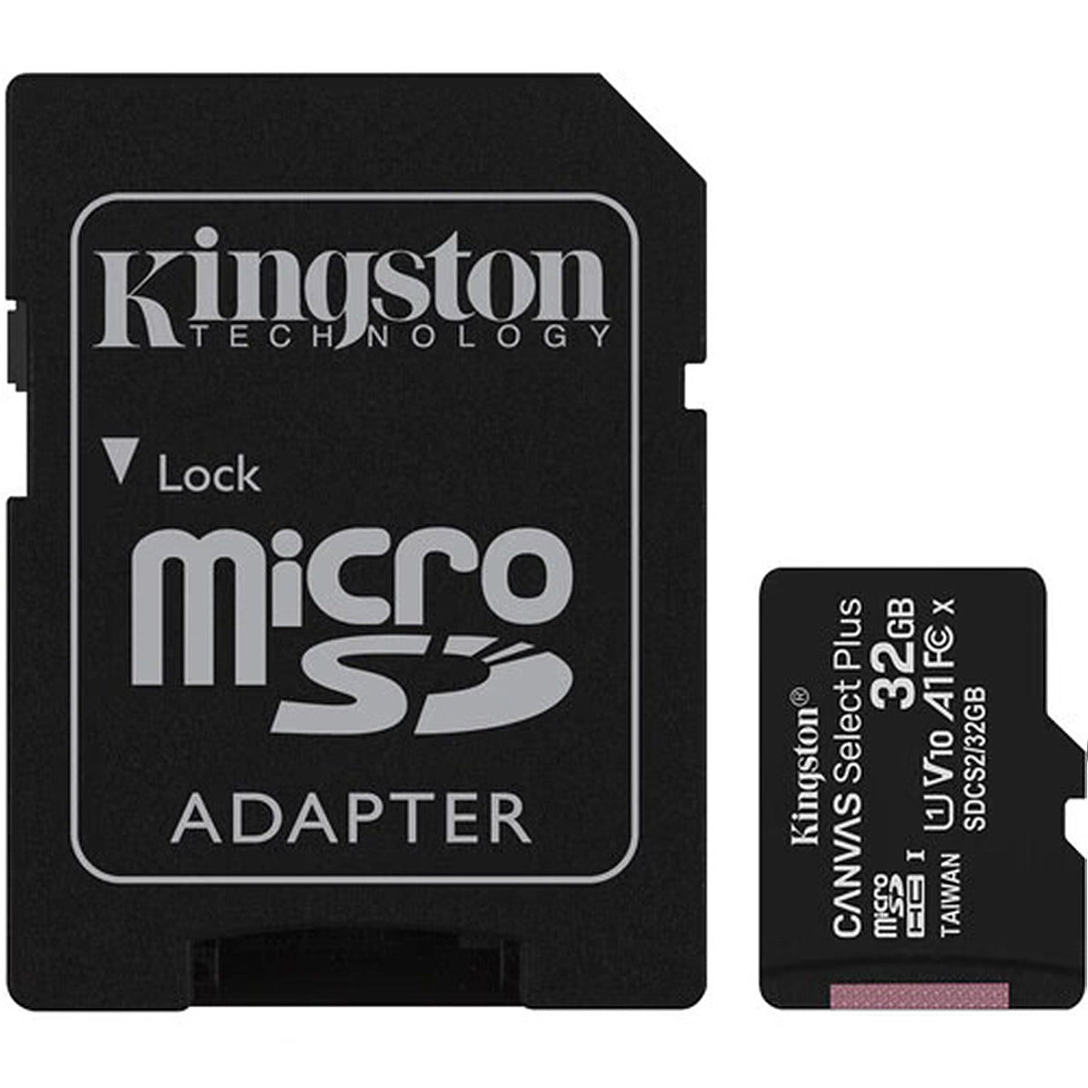 Kingston Memory Card 32GB with SD Adapter
