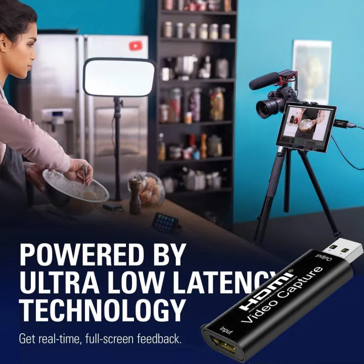 HDMI Video Capture Card USB 3.0 4K 1080P HDMI-compatible