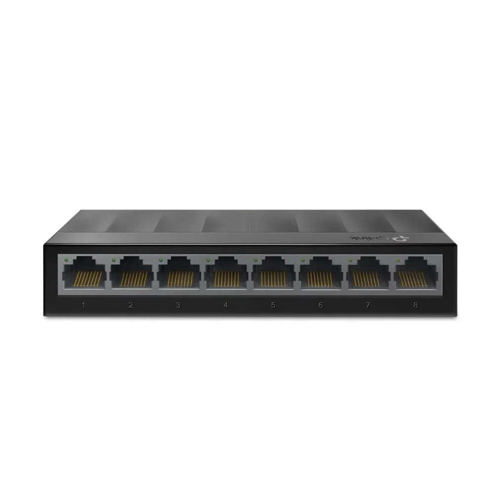TP-Link LS1008G Ethernet Switch 8 Port Gigabit Plug & Play Unmanaged Network
