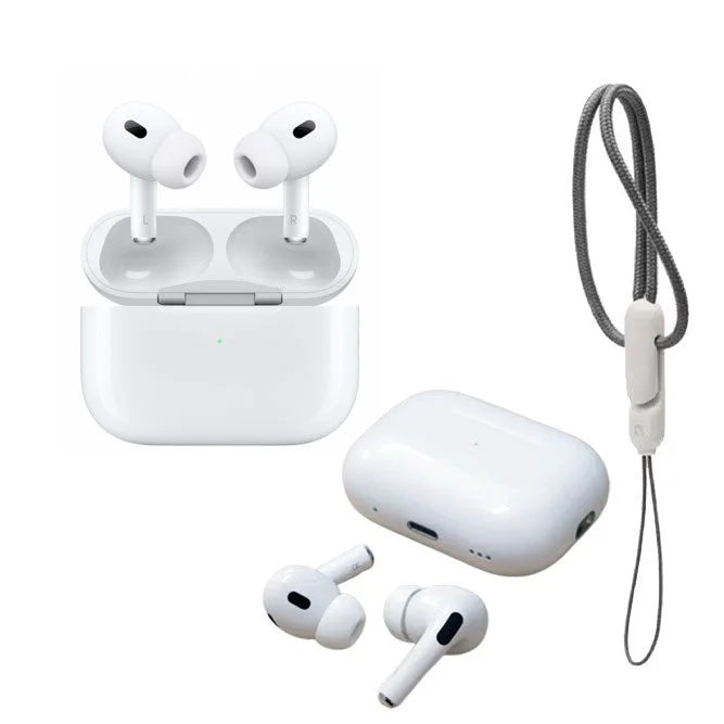 AirPods Pro Wireless Bluetooth 5.0 Earbuds – Deep Bass, Pop-Up Pairing, Extra Ear Tips, Universal Compatibility