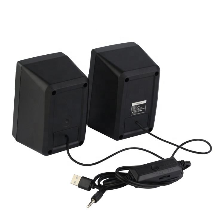Kisonli X35 RGB Mini 2.0 USB Wired Gaming Speakers – Compact Stereo Speaker Box for PC, Laptop & Mobile Devices