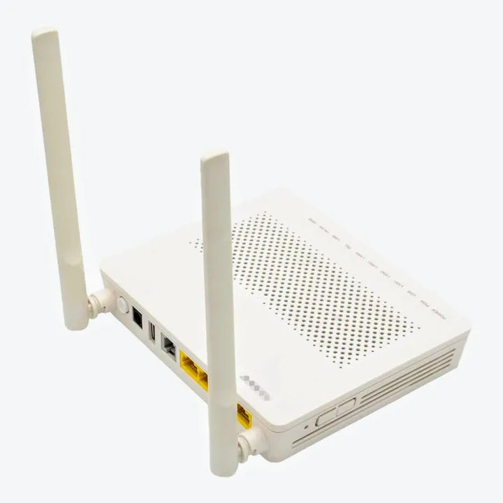 Huawei HG8546M XPON Fiber ONT Router – Dual-Mode GPON/EPON with High-Gain 5dBi Wi-Fi Antenna