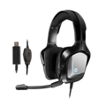 HP H220GS Wired Gaming Headset Immersive 7.1 Surround Sound with Noise Canceling Mic.