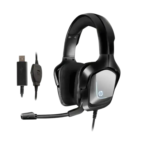HP H220GS Wired Gaming Headset Immersive 7.1 Surround Sound with Noise Canceling Mic.