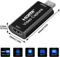 HDMI Video Capture Card USB 3.0 4K 1080P HDMI-compatible