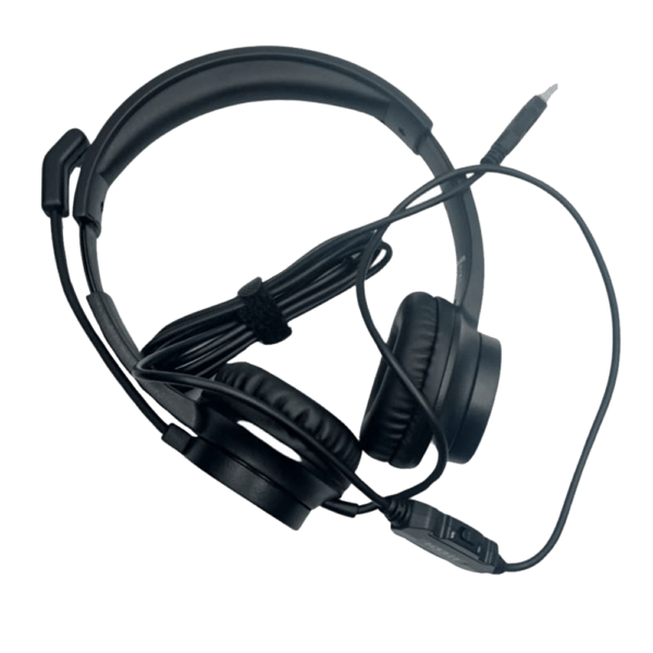 ITech H12E Headphone Environmental Noise Cancelling – Professional USB Headset with Crystal-Clear Audio and All-Day Comfort