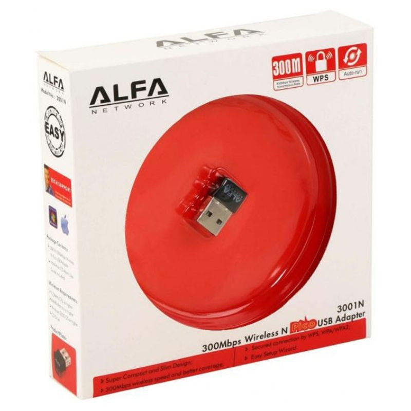 Alfa Wifi USB Adapter Dongle