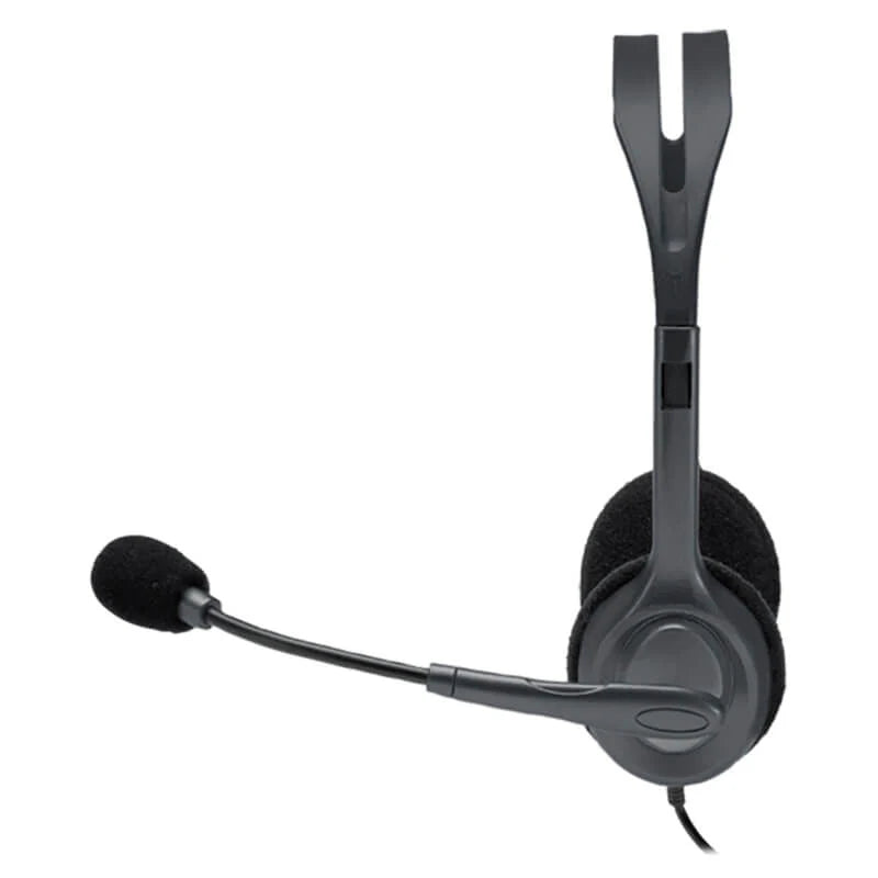 Logitech H111 Stereo Business Headset – Clear Voice 3.5 mm Wired Headset