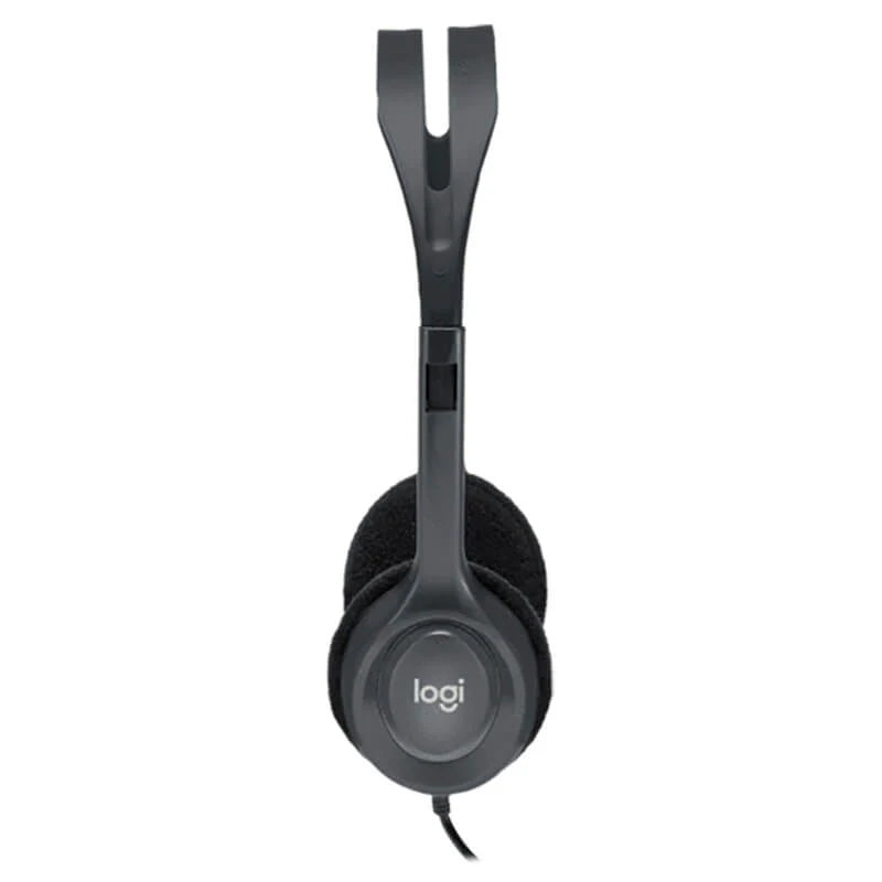 Logitech H111 Stereo Business Headset – Clear Voice 3.5 mm Wired Headset